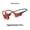 Ruby, variant on Restored Shokz OpenSwim Pro - Open-Ear Bluetooth Headphones & 32GB MP3 Player, IP68 Waterproof, Bone Conduction Headphones, Running and Swimming, Gray