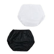 Misright Leakproof Plastic Pants Diaper Cover Incontinence Protective Underwear Briefs