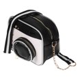 thumbnail image 5 of Mujer Vintage Cámara Forma Pequeño lindo Chic Largo Hombro Bolso Bolso Messenger Bag (Negro), 5 of 5