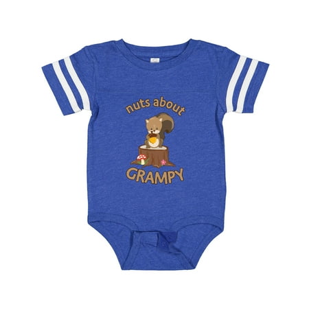 

Inktastic Nuts About Grampy Gift Baby Boy or Baby Girl Bodysuit