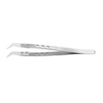 thumbnail image 2 of Wire Angled Tweezers, Curved Tweezers Stainless Steel Ceramic Convenient Anti Magnetic  For PCB, 2 of 8
