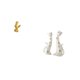 thumbnail image 5 of Figura decorativa de pareja de gatos y Feng Shui para decoración del hogar, regalo de bodas, mesa de comedor, repisa, artículo coleccionable para inau, 5 of 8