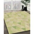 thumbnail image 3 of Ahgly Company Machine Washable Indoor Rectangle Transitional Metallic Gold Area Rugs, 2' x 5', 3 of 7