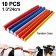 thumbnail image 1 of Curling Rods Rods Spiral Rollers Soft Hair Rollers, Lenght 24cm. Haird Rollers Curlers(10 Rods), 1 of 9