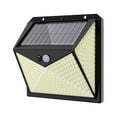 thumbnail image 3 of relayinert Wall Light 350LED 3200lm Solar Power Sensor Fence Light IP65 Waterproof Outdoor Garden Pathway Lamp, 3 of 6