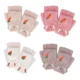 thumbnail image 1 of 4par Guantes Tejidos Invierno Frio Sin Dedos Con Tapa Niñas, 1 of 8