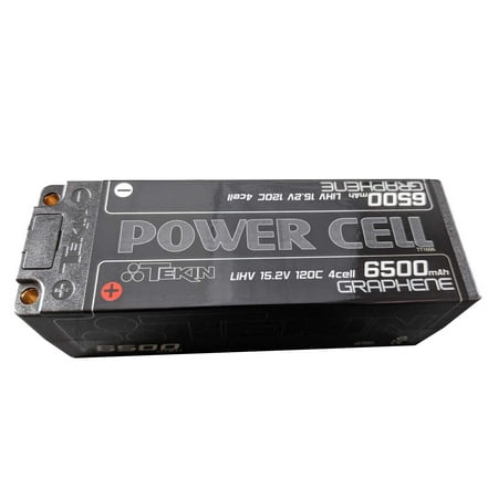 

Tekin 15.2V 6500mAh 4S 120C Hardcase LiHV Battery 5mm High Power Bullet TEKTT1606 Car Batteries & Accessories