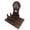 B, variant on Wooden Headset Stand Gaming Desk Organizers Generic Compatibility Natural Materials Stable Base