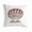 MultiColor, variant on Betsy Drake KS112 12 x 12 in. Scallop Shell Small No-Cord Pillow