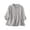 Gray, variant on Casual Blouses for Women Gift for Women Women's Linen Embroidered Half Sleeved Button Turndown Collar Fashionable Top