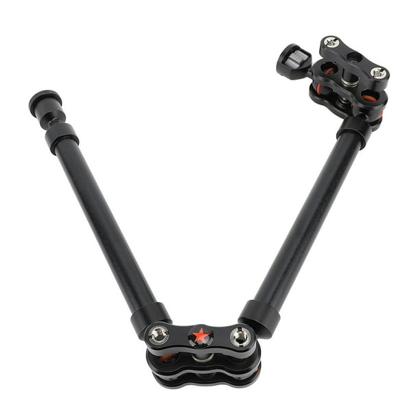 Brazo Articulado Para Montaje De Video, Bola De Dirección Universal, Soporte Para Cámara De Amplia Aplicación, Brazo Ajustable, Duradero, 530 Mm, 2 Secciones, aleación De