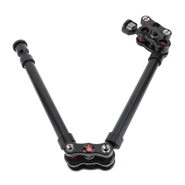 Brazo Articulado Para Montaje De Video, Bola De Dirección Universal, Soporte Para Cámara De Amplia Aplicación, Brazo Ajustable, Duradero, 530 Mm, 2 Secciones, aleación De