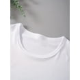thumbnail image 3 of Women's Black Geometric Crescent Moon & Stars Print T-Shirt - Soft Stretchy Summer Casual Streetwear Top with Round Neck, Short Sleeve, Machine Washable, 3 of 6