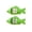 A001- Green, variant on Cat Teeth Toys Interactive Cat Toys Silvervine Dental Sticks for Cats Cat Dental Care Orange 1 Piece