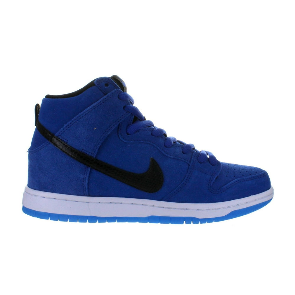 dunks blue and black