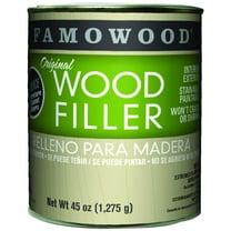 FAMOWOOD Original Wood Filler -Maple - Quart Net Wt 45oz(1,275g)
