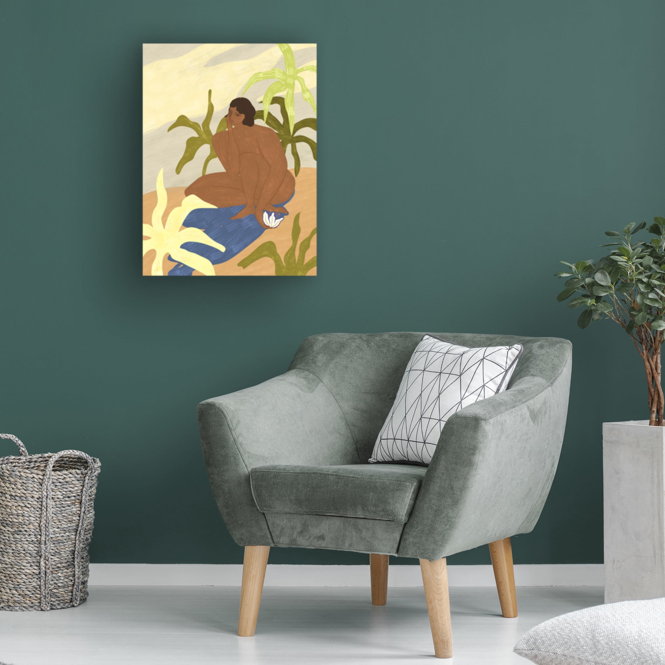 Trademark Fine Art Arty Guava Aunaturel Canvas Wall Art