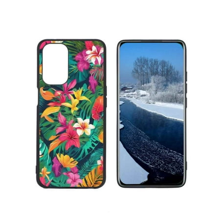 Vibrant-tropical-luau-patterns-5 phone case for OnePlus Nord N200 5G for Women Men Gifts,Flexible silicone Style Shockproof - Vibrant-tropical-luau-patterns-5 Case for OnePlus Nord N200 5G