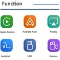 thumbnail image 2 of Road Top Kit de Conversion Sans Fil Carplay Décodeur pour BMW NBT System 3 4 5 6 7 Series X1 X3 X4 X5 X6 2012-2016, Support iOS 13 14, Android Auto, AirPlay, Miroir, Rétroviseur, Clé USB, 2 of 9