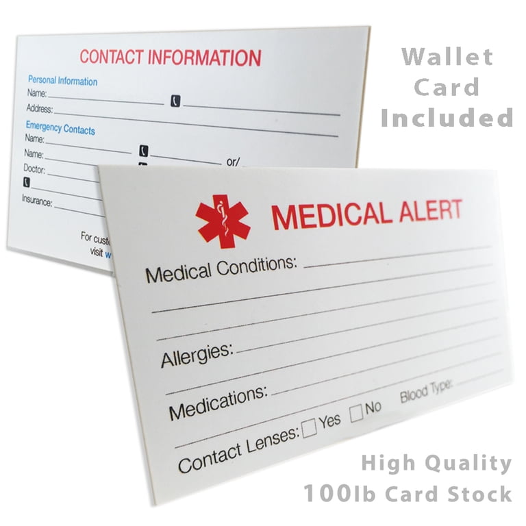 gastric sleeve id card My Identity Doctor making them instantly available in emergencies Bariatric Patient Restaurant Special Menu