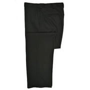 New [153 94] Kenneth Cole Reaction Mens Gabardine Black Slim Fit Pants 36Wx32L $75