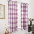 thumbnail image 3 of Purple Lavender Print 2 Panels Curtains for Bedroom Living Room Drapes Kitchen Window Curtain Home Decor, 3 of 6