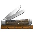 thumbnail image 3 of Case xx Knives Police Everyday Heroes Antique Bone Trapper Pocket Knife, 3 of 4