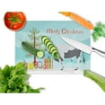 thumbnail image 2 of Caroline's Treasures Hungarian Grey Steppe Cow Christmas Glass Cutting Board Large, 2 of 2