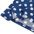 thumbnail image 4 of Valcatch Women's Pajamas Long Sleeve Soft Nightdress Polka Dot Printed Home Wear(Navy Blue, XL), 4 of 7