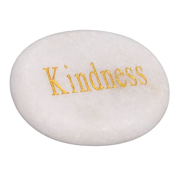 Inspirational Marble Stone Engraved, Elegant Encouragement Present Amulets Gift for Prayer Friends and Family Religious Home Decor
