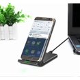 thumbnail image 4 of Wireless Charger 10W Fast for Motorola Moto G Stylus 5G (2024)/G Stylus 5G (2025) - Stand Detachable 2-Coils Charging Pad Slim, 4 of 9