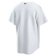 thumbnail image 3 of Men's Nike White Athletics Home Replica Team Jersey, 3 of 3
