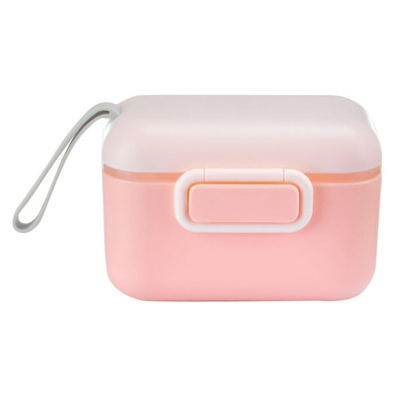 EeaseMX Dispensador portátil de fórmula para bebés con cuchara, dispensador de viaje para bebés, contenedor para refrigerios