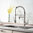 thumbnail image 6 of Kitchen Faucet with Pull Down Sprayer,Brushed Nickel Commercial Kitchen Faucet for Kitchen Sink, 6 of 8