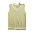 thumbnail image 1 of Fall/winter Men's Trend Loose Sleeveless Sweater Vest, 1 of 6