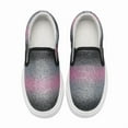 thumbnail image 6 of Toddler Sneakers for Girls Boys, Kids Canvas Low Top Slip On Sparkle Glitter Shoes Fashion Walking Casual Shoes, 6 of 8