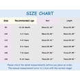thumbnail image 3 of XEGLSBU Flower Girl Dress 18 Months Purple Girls Long Sleeve Bow Dress with Skirt Autumn Party Gown for Toddler Baby Red Size 3-4 Years, 3 of 9