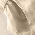 thumbnail image 5 of MYAOYI Women's Spring Summer Plus Size Wide Leg High Elastic Waist Flowy Culottes Casual Fashion -Linen Embroidered Loose 9 10 Flare Pants, 5 of 6