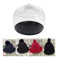 thumbnail image 5 of Inflatable Hat Shaper Hat Holder Hat Stand Display Wear Resistant Frame Cage Cleaning Rack for Photography Tabletop Shop 17x14cm, 5 of 8