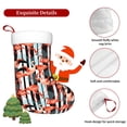 thumbnail image 5 of Salouo Cool Flamingo Print Christmas Stockings,Large Xmas Stocking Set of 1 Holiday and Farmhouse Stocking for Christmas Holiday Party Decoration(17.7*11 Inch), 5 of 7