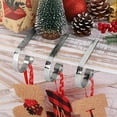 thumbnail image 5 of Soporte para medias navideñas, ganchos para chimenea, compatible con suministros de decoración navideña para fiestas, 5 of 5