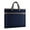 Navy, variant on School Supplies, Business Briefcase Men's Cloth Portable File Bag A4 Waterproof Office Data Bag, Birthday Gifts
