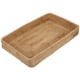 thumbnail image 3 of Bandeja de mimbre rectangular, bandeja de mimbre tejida a mano, bandeja decorativa para servir, 3 of 6