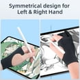thumbnail image 3 of Juego de 2 guantes de dibujo ANMONE Palm Rejection para iPad Surface, 3 of 7