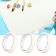thumbnail image 1 of Cinta Adhesiva Blanca, Cinta De Pintores Blanca Ampliamente Utilizada, 10 Rollos, Profesional Para Artes Para Dibujar, 1 of 7