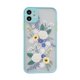 thumbnail image 2 of Funda floral liwang para iPhone 12 con diseño poético esmerilada Menta, 2 of 4