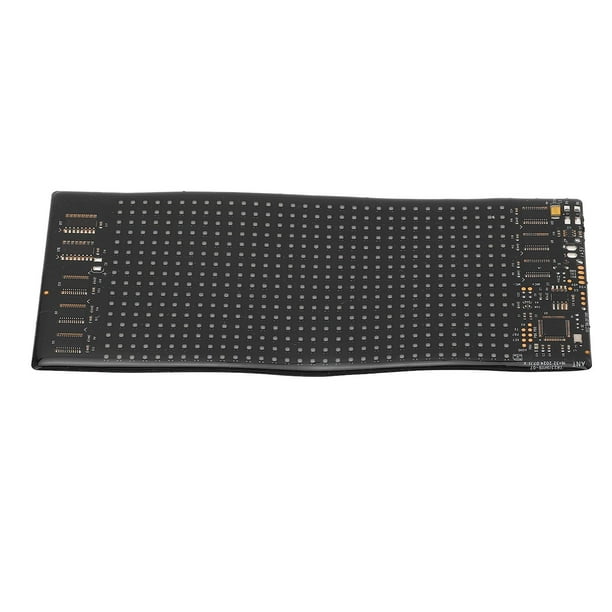 Señal LED Programable, Panel De Píxeles LED Patrón De Texto Personalizado 16x32 Píxeles Control De Aplicación Móvil IP65 A Prueba De Agua 2121 Cuentas RGB Para Reuniones