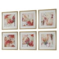thumbnail image 5 of Uttermost Fresh Start Red Abstract Prints Set of 6, 5 of 8