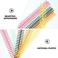 thumbnail image 2 of Plastic Loose-leaf Coil Spiral Binding Mini Binder Notebook Coils Office 11 Pcs, 2 of 6
