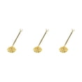 thumbnail image 2 of ZLight Ballpoint Pens Metal Wedding Ball Pen Guest Smooth Writing Tool Bank Counter Business Office Accessory Big Jewel/Gold 3Set, 2 of 6